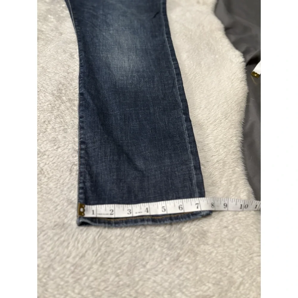 Lucky Brand 121 Slim Straight Mens Blue Denim Jeans 36x30 Act 38x30 Stretch‎